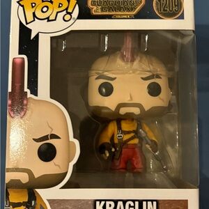 Funko Pop Kraglin Vinyl Figure - Yellow and Red